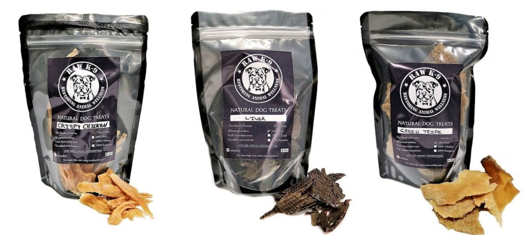 Natural Dehydrated Dog Treats Sydney RAW K 9 100 Natural Raw Pet 