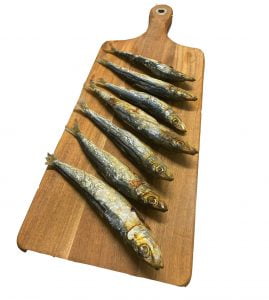 dehydrated sardines